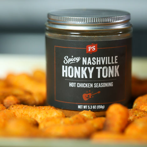 Nashville Hot Smoked Cheese Puffs