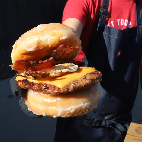 Donut Breakfast Sandwich