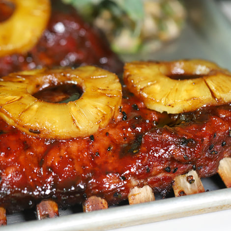 Pineapple Teriyaki Ribs