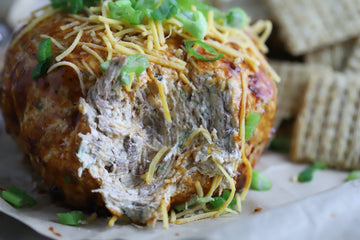 Shredded Brisket Cheeseball