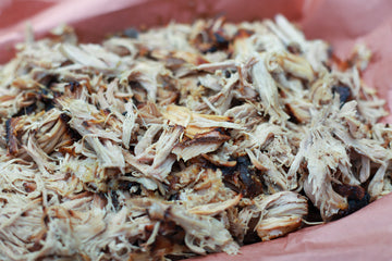 Bourbon Injected Pulled Pork