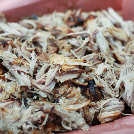 Bourbon Injected Pulled Pork