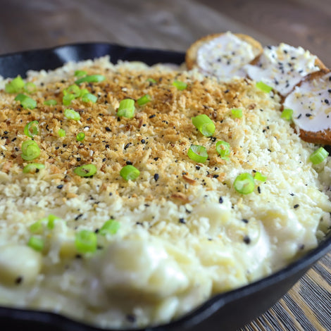 Everything Bagel Mac & Cheese