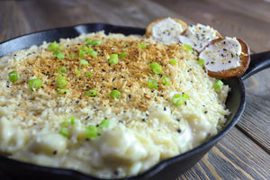 Everything Bagel Mac & Cheese