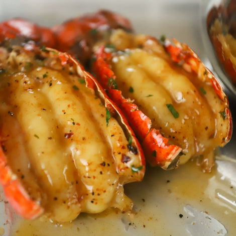 Honey Butter Lobster Tails