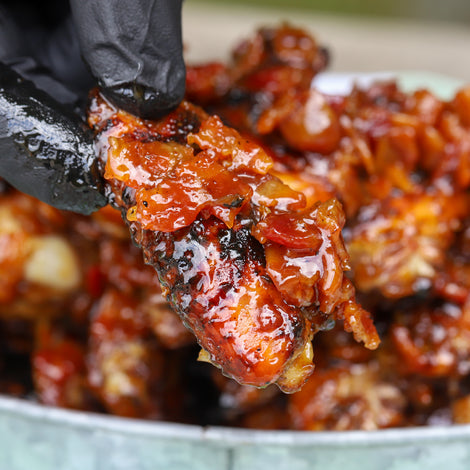 Bacon Jam Wings