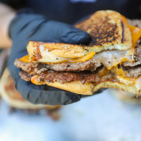 Grilled Cheese Smash Burger