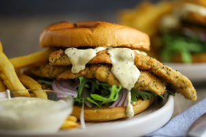 Pork Schnitzel with Dijon Cream Sauce