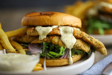 Pork Schnitzel with Dijon Cream Sauce