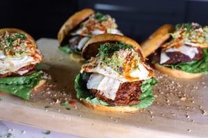 Chorizo Smash Burgers