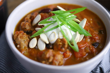 Pumpkin Sausage Chili