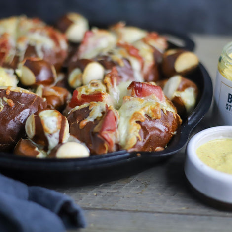 Smoked Pretzel Bombs