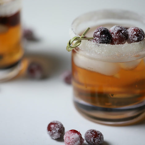 Cranberry Apple Old Fashioned