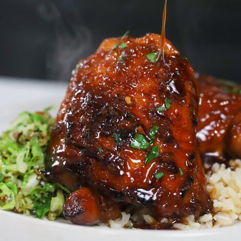 Honey Garlic Chicken Thighs