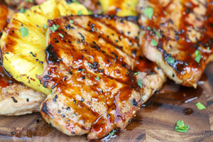 Pineapple Teriyaki Pork Chops