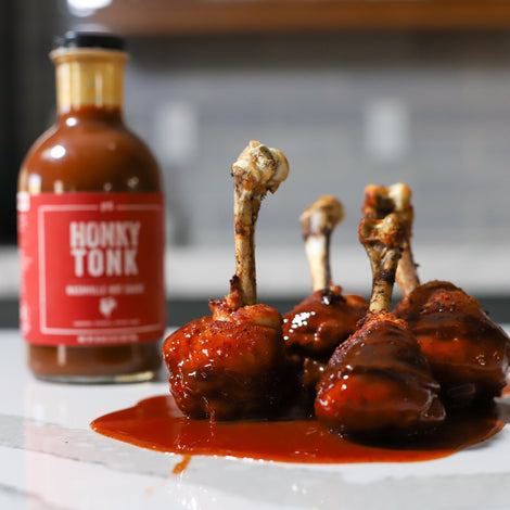 Nashville Hot Chicken Lollipops