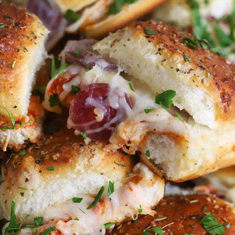 Pepperoni Pizza Sliders