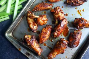 Smoked & Air-Fried Chicken Wings