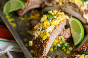 Smoked Elote Ribs