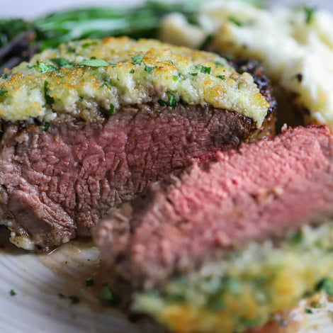 Blue Cheese Crusted Filet