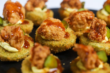 Hot Chicken Deviled Eggs