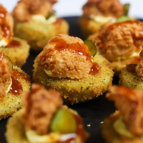 Hot Chicken Deviled Eggs