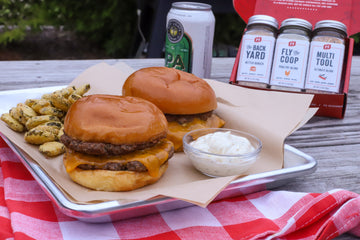 Fried Pickles and Backyard Smash Burgers