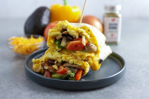 Bacon Bomb Breakfast Burrito