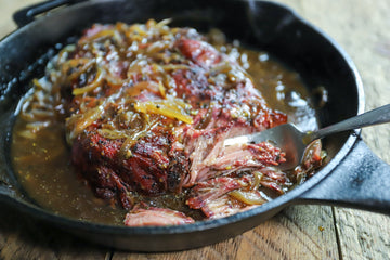 Smoked Onion Chuck Roast