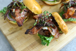 Bacon Bomb Jalapeño Popper Burger