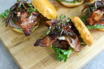 Bacon Bomb Jalapeño Popper Burger