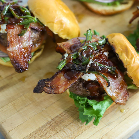 Bacon Bomb Jalapeño Popper Burger