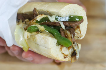Venison Philly Sandwich