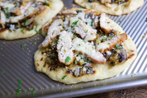 Smoked Pheasant Flatbreads
