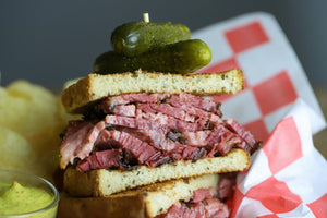 Chop Shop Pastrami Sandwich