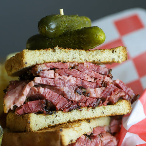 Chop Shop Pastrami Sandwich