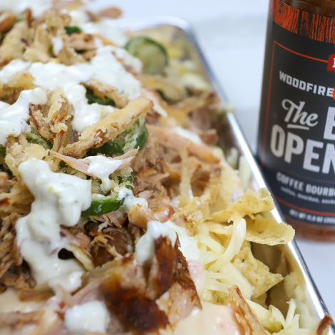 Pulled Pork Nachos Blancos