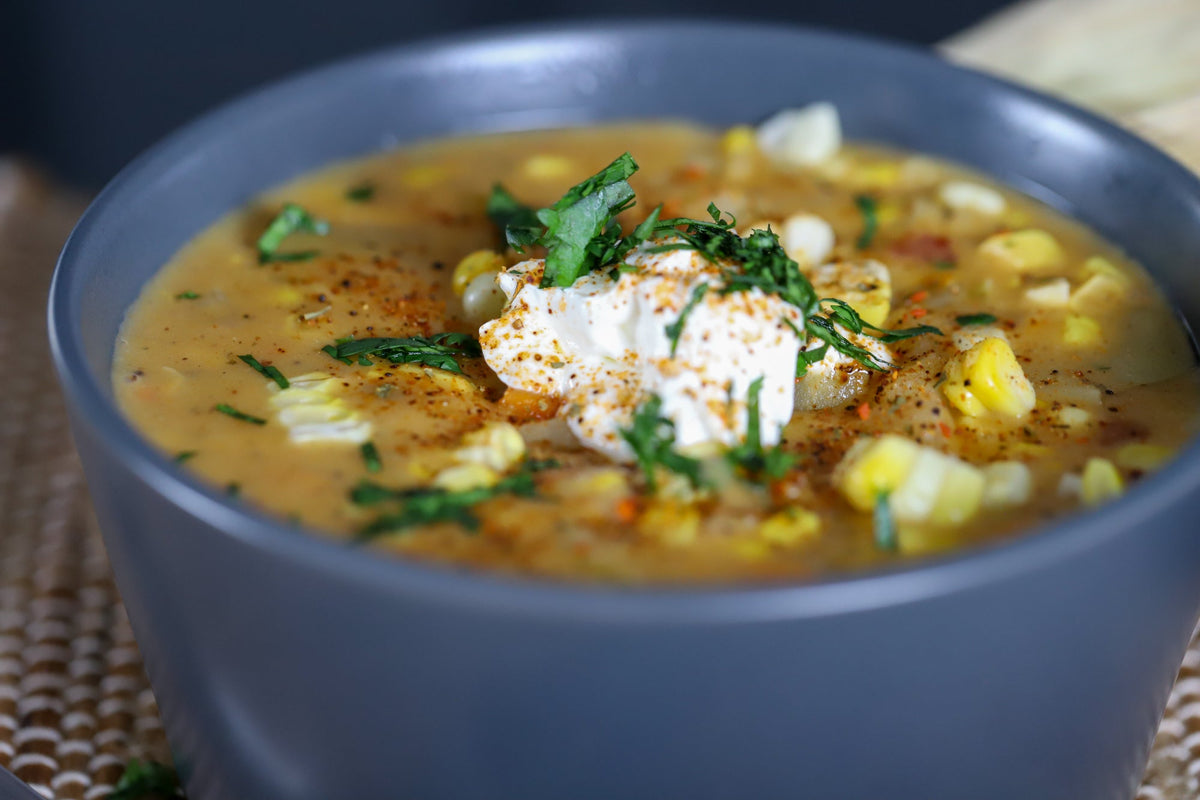 Smoked Corn Chowder Recipe | PS Seasoning