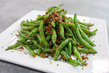Cheesy Bacon Green Beans