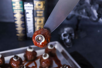 Spooky Eye Meatballs