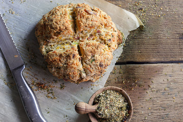 Garlic & Parmesan Irish Soda Bread