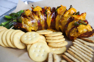 Jalapeno Cheddar Summer Sausage Hasselback