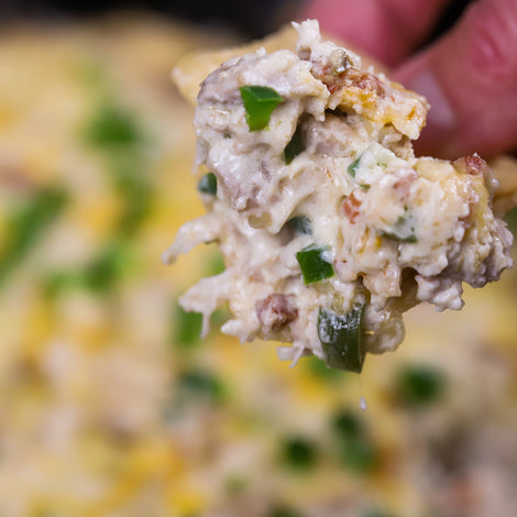 Jalapeno Popper Chicken Bacon Bomb Dip