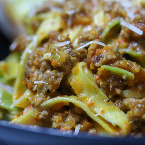 Smoked Lamb Bolognese