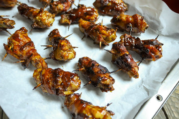 Bacon Wrapped Wings