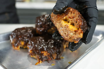 Mini Cheese Stuffed Meatloafs