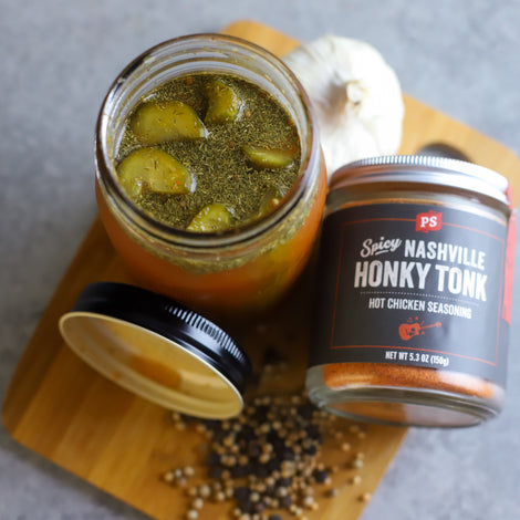 Easy Nashville Hot Homemade Pickles