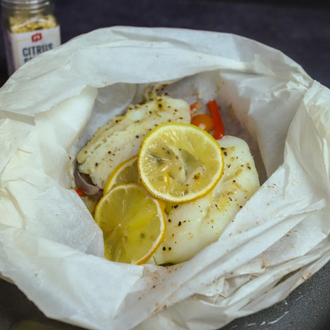 Mediterranean Cod En Papillote