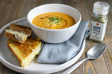Roasted Tomato Soup & Grilled Cheese