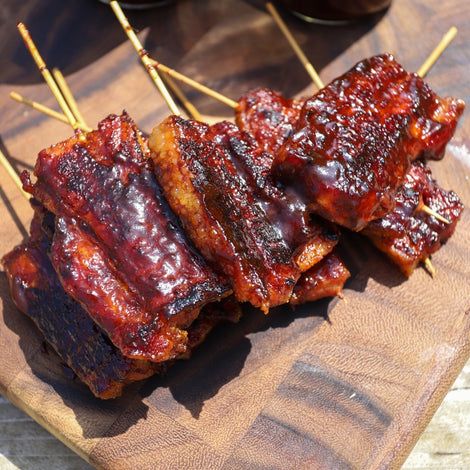 Pork Belly on a Stick